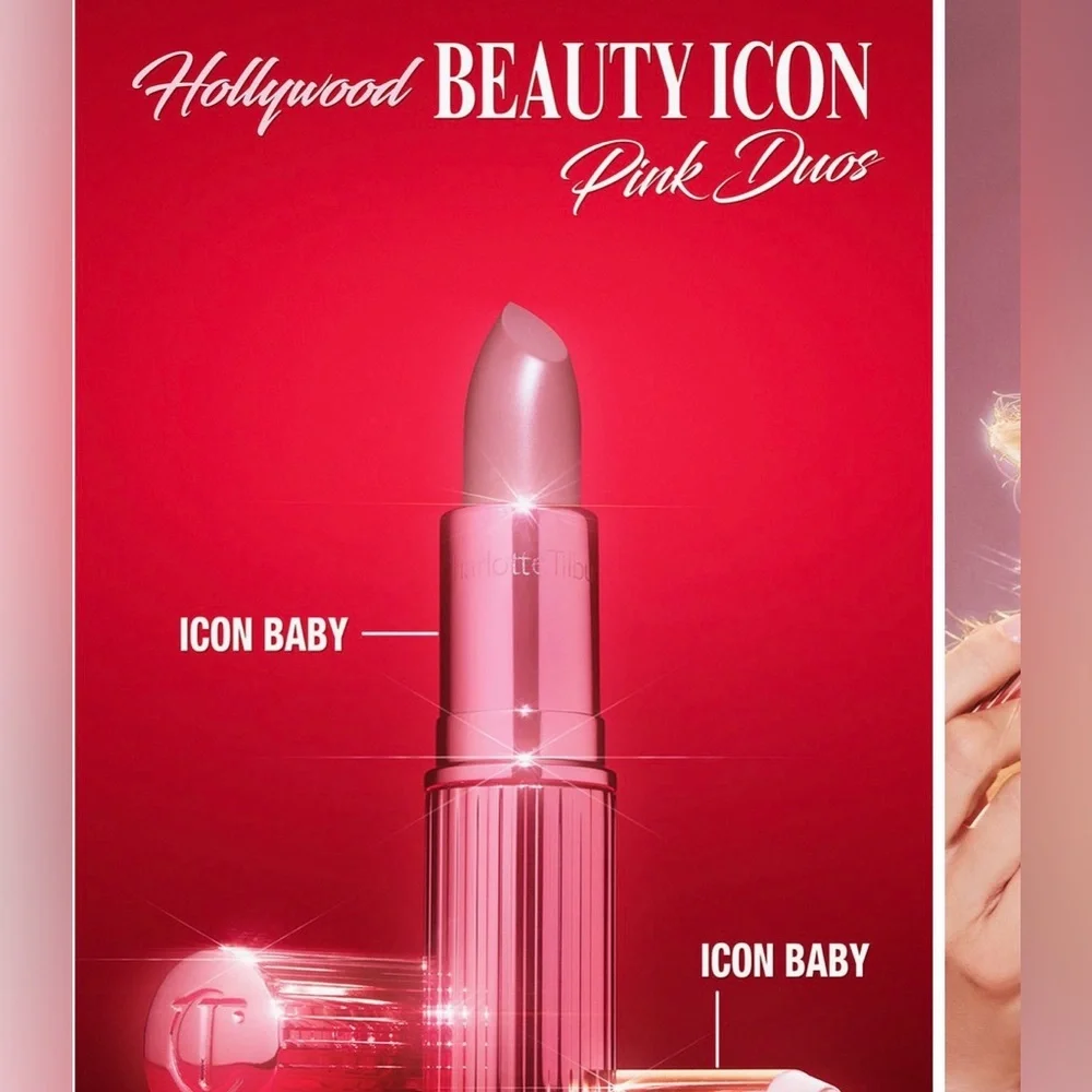NWT - Charlotte Tilbury Lip Gloss & Lipstick Set